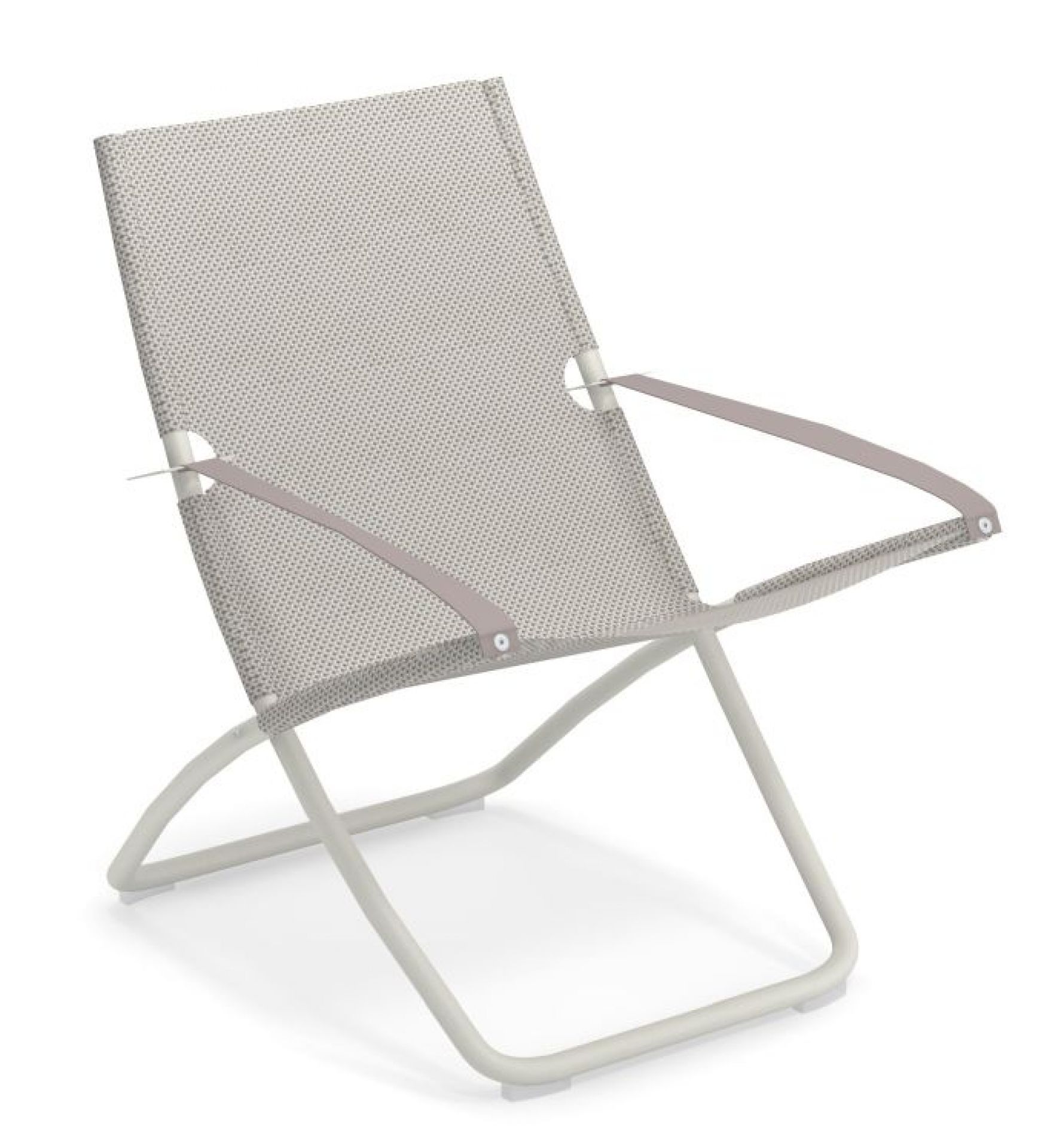 Snooze Chaise longue Emu blanc mat - glace