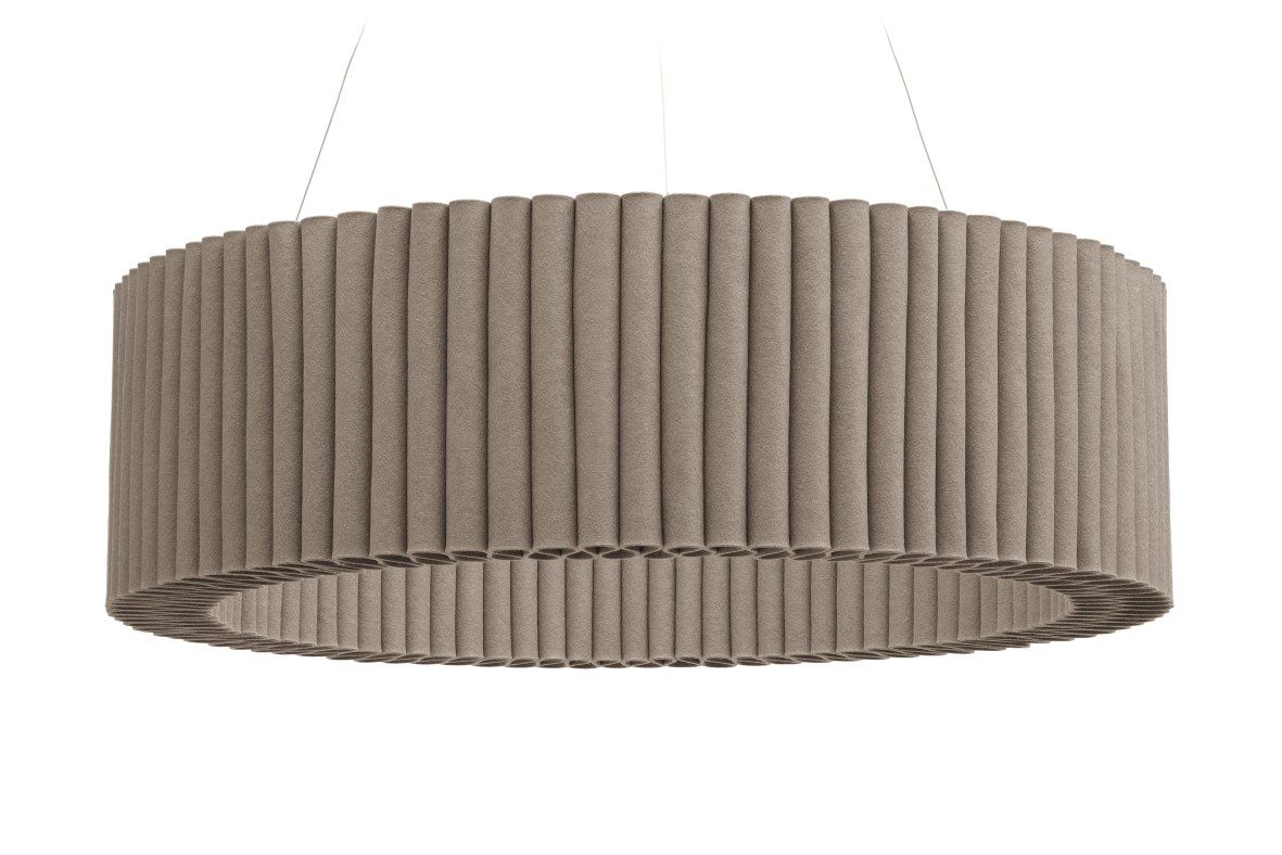 Objet de plafond Welle avec dispositif de suspension inclus
