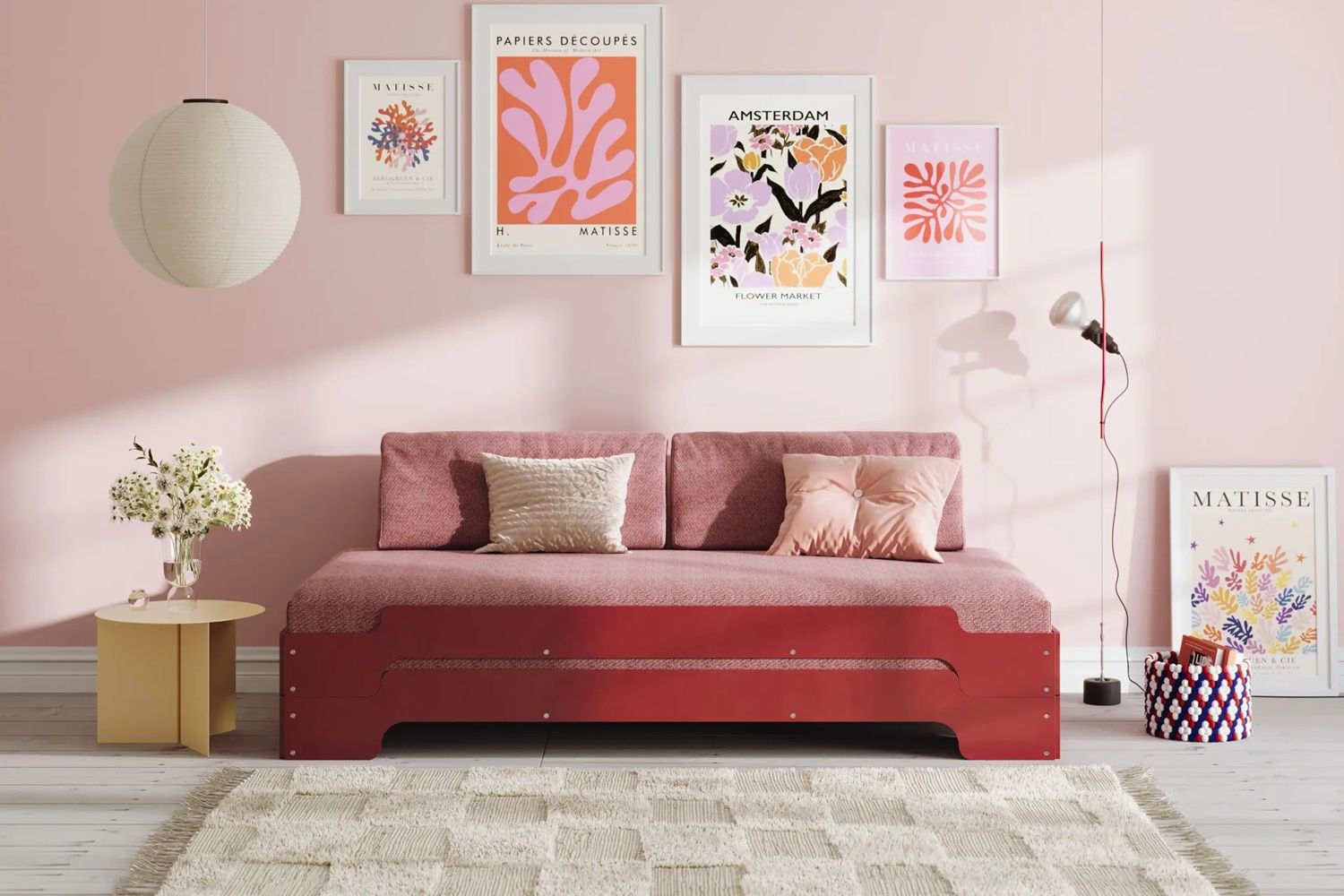 Coussin de dos arrondi pour Chaise longue empilable Müller Small Living