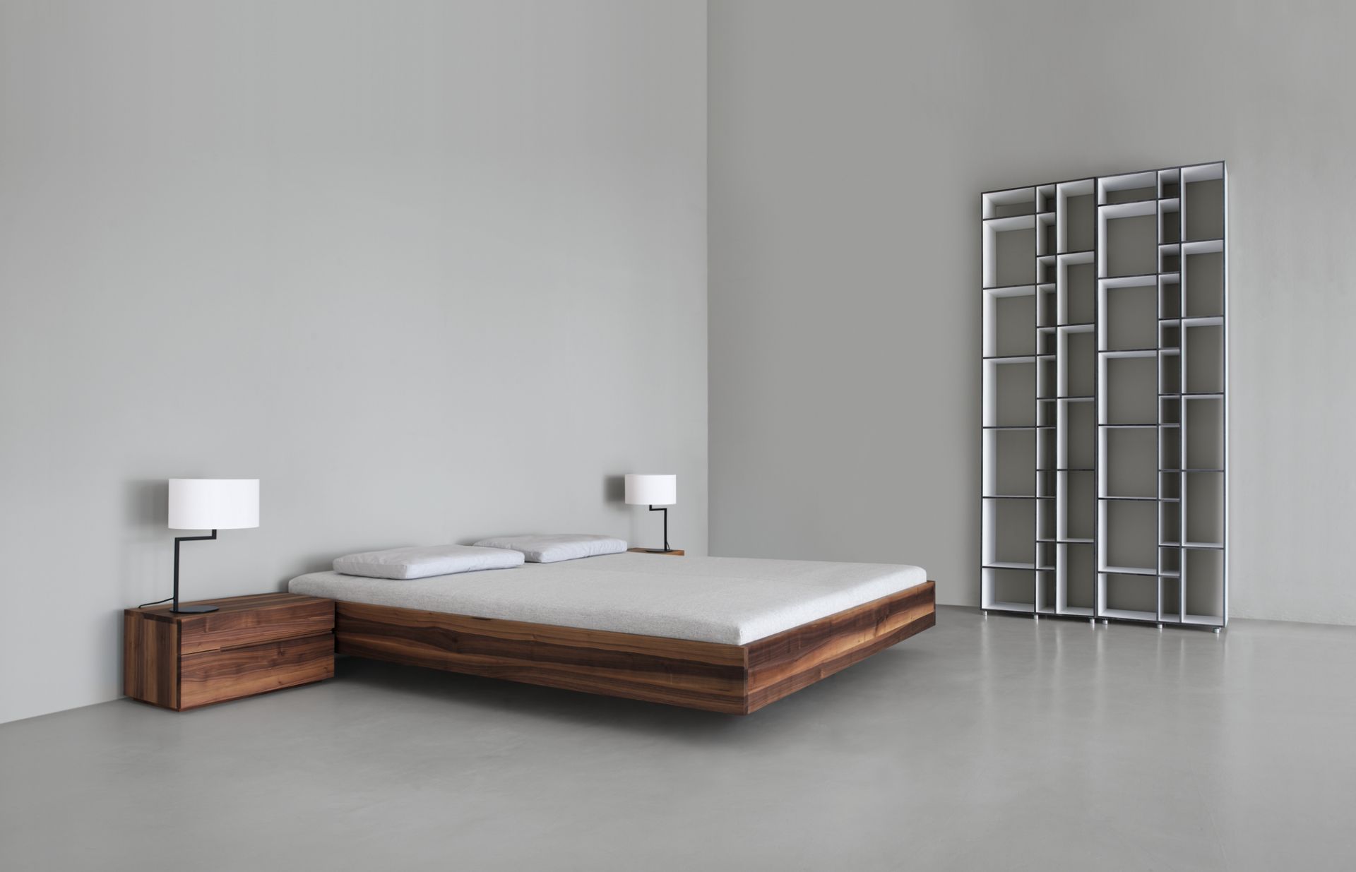 Simple 160 lits en bois chêne Zeitraum