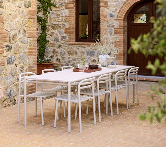 Bliss Table à manger rectangulaire L 133 x P 81 x H 75 cm Outdoor Cane-Line