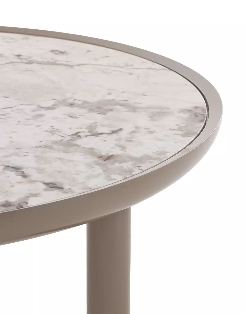 K-Top Table basse Taupe Kartell