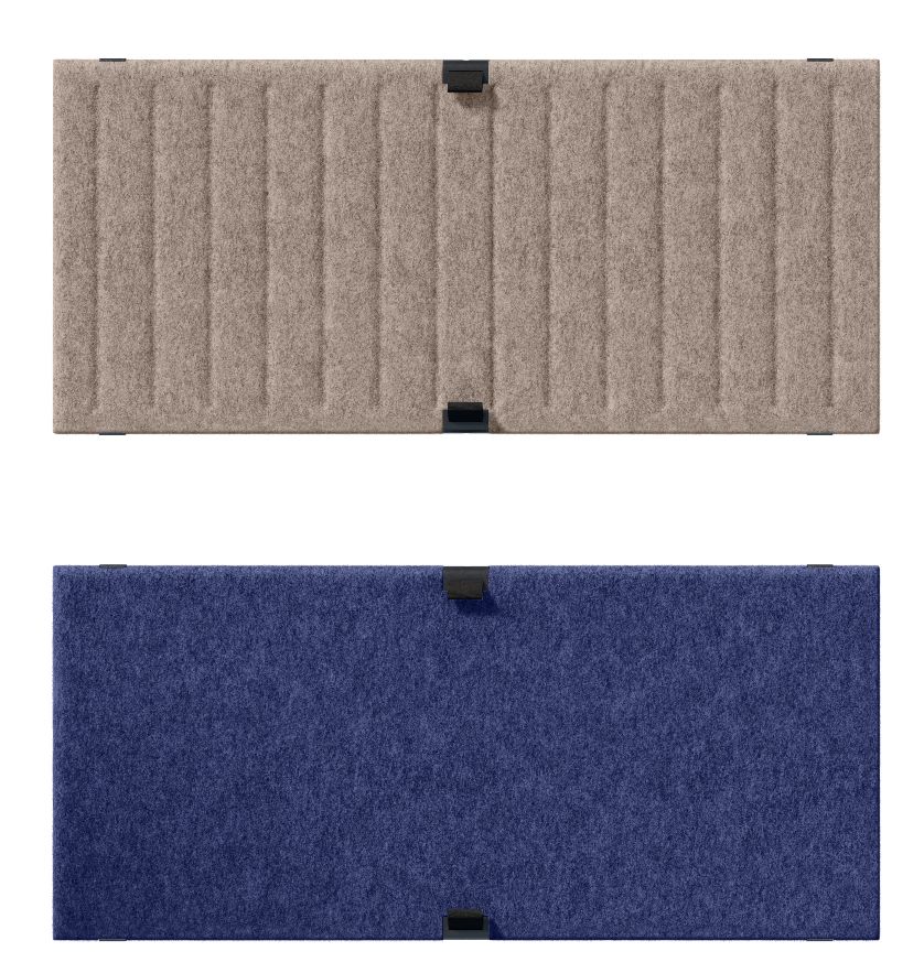 USM Haller Soft Panel Duo 750 Vertical Taupe