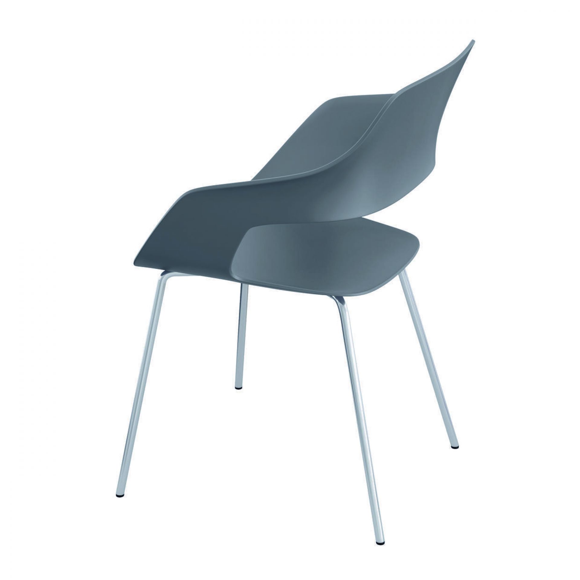 Occo Universal chaise à accoudoirs avec assise rembourrée Wilkhahn