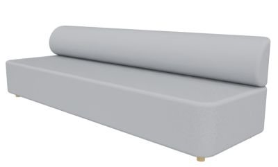 Mezza élément d'assise avec dossier Canapé Cascando 