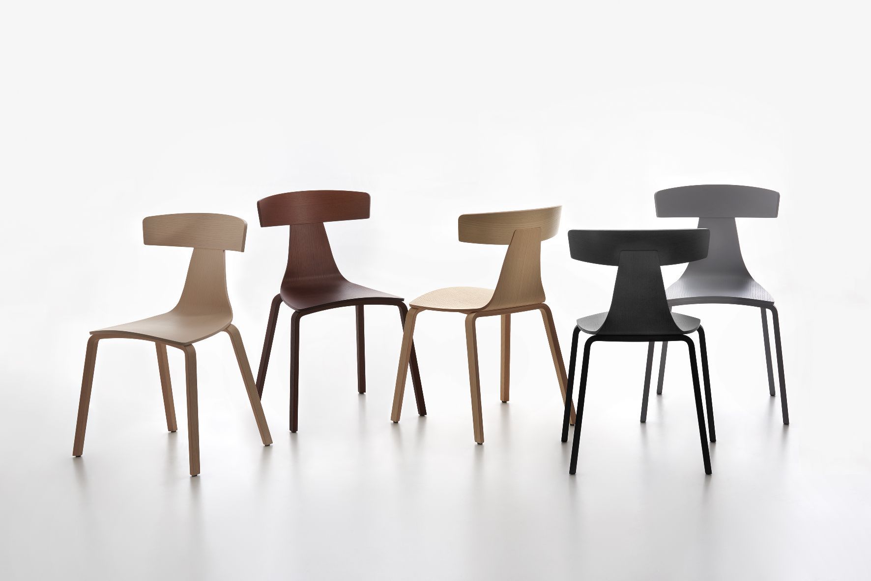 Remo Wood Chair chaise en bois Plank 