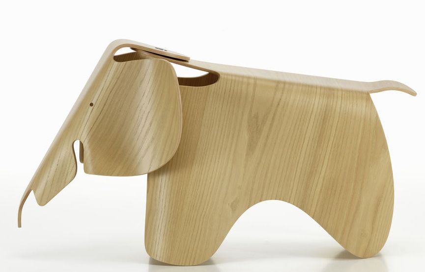 Eames Elephant Plywood tabouret Vitra NOUVELLE VERSION