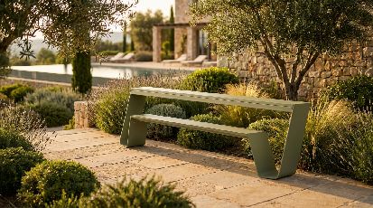 Hopper Bench AA Banc d'extérieur Extremis