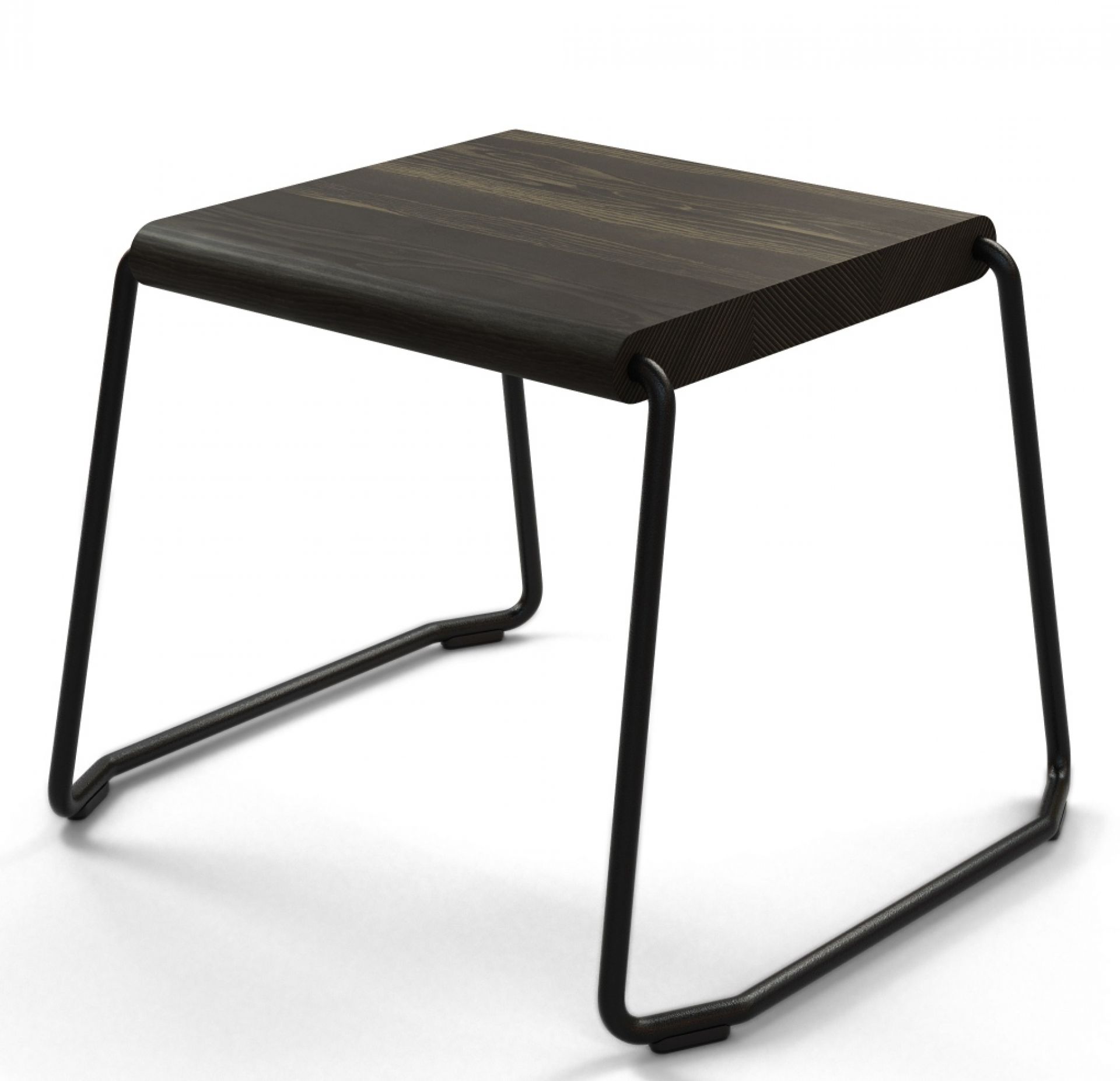 D:002 Table d'appoint Noir de Charbon Fuchs & Habicht