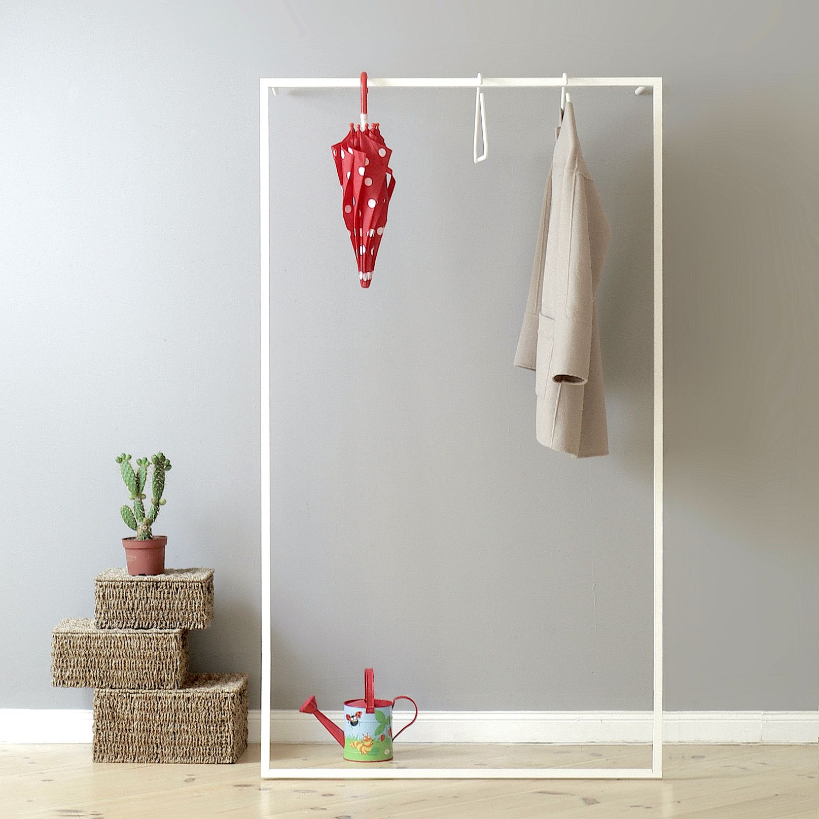 Leano Penderie penchee Roomsafari Blanc