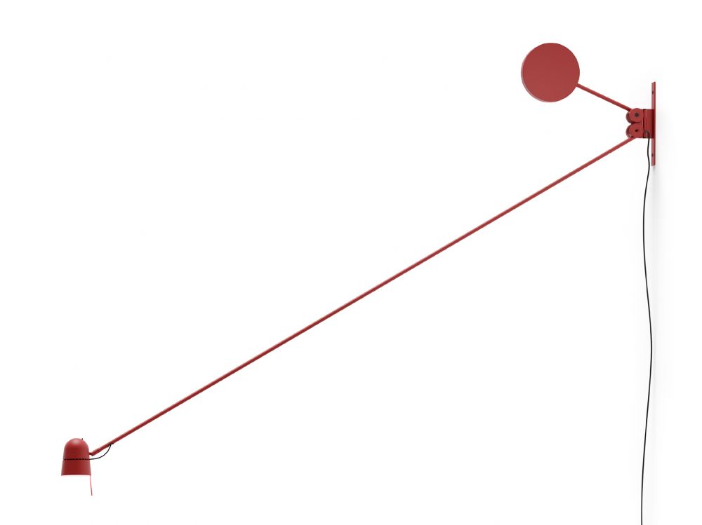 D73N Applique Counterbalance rouge Luceplan