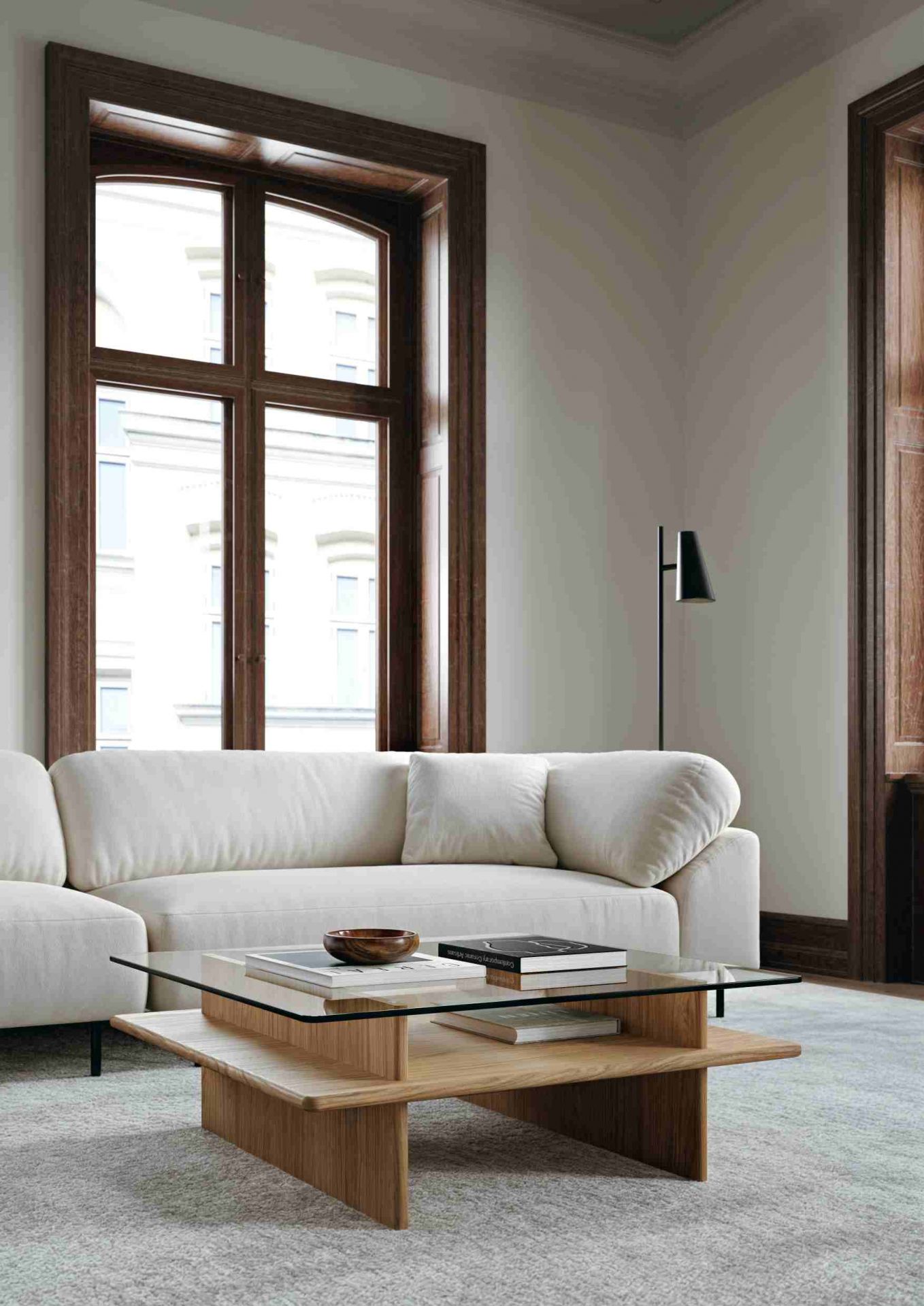 Parallel Coffee Table Table basse 90x90 cm Woud