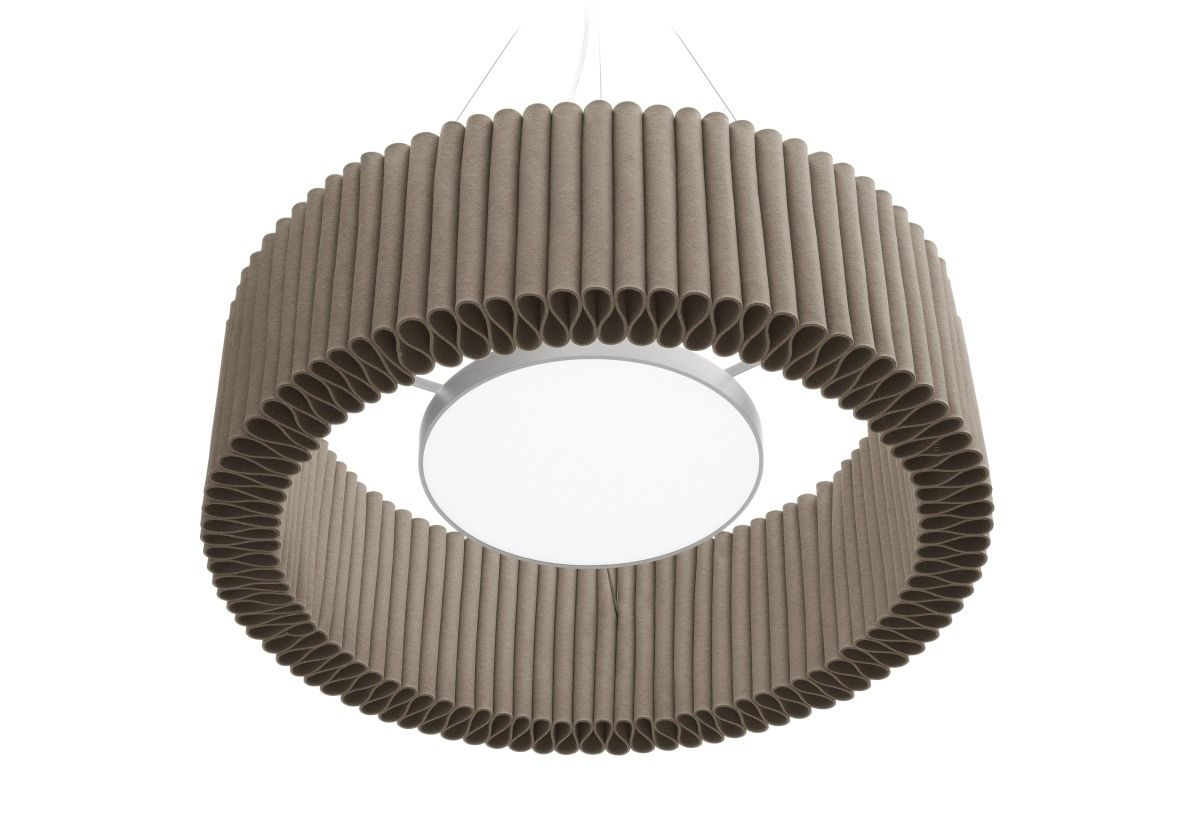 Objet de plafond Welle avec dispositif de suspension inclus