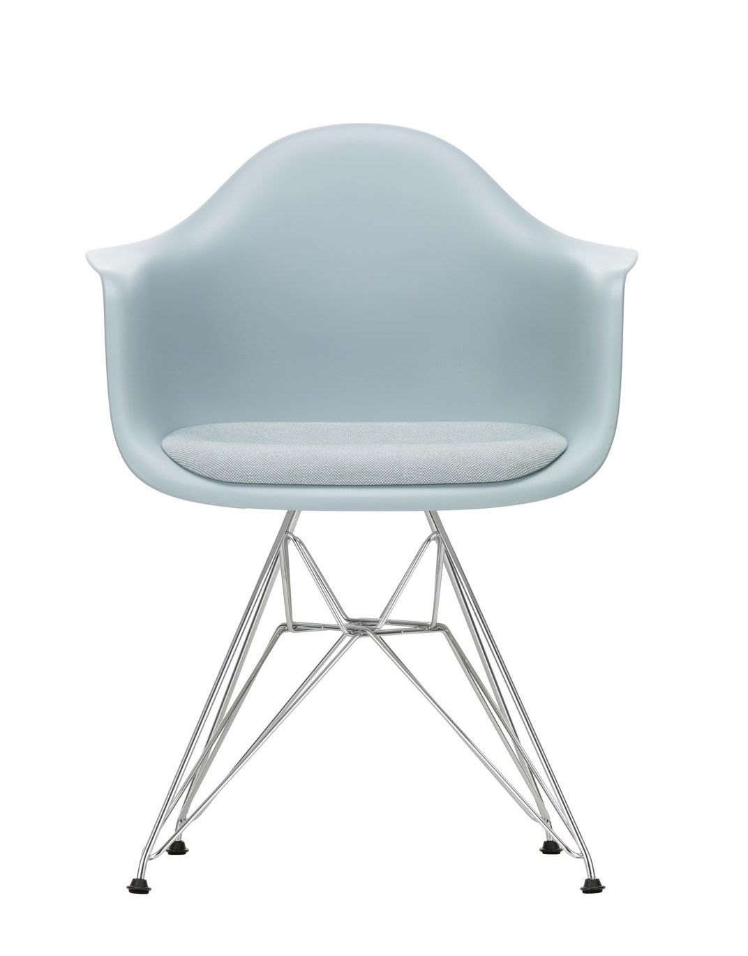 Eames Plastic Arm Chair DAR chaise avec coussin d'assise Vitra