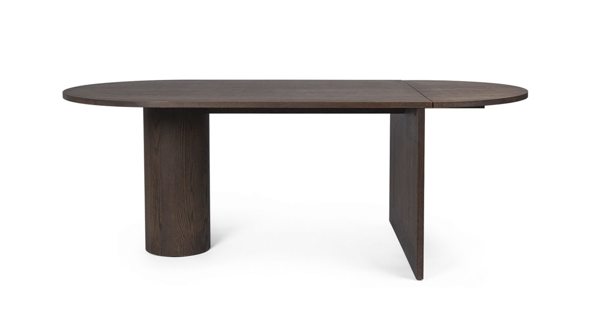 Pylo Table à manger chêne teinté foncé Ferm Living