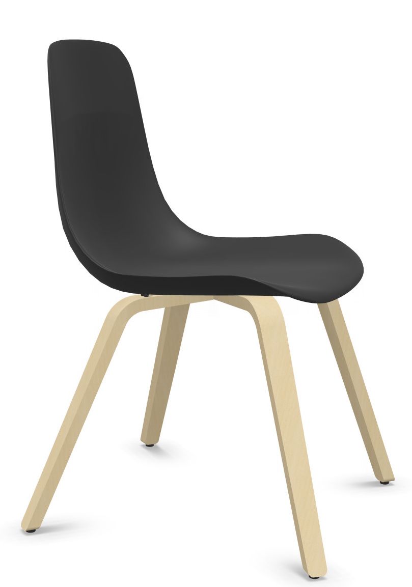 Chaise Elephantino structure en bois Kristalia