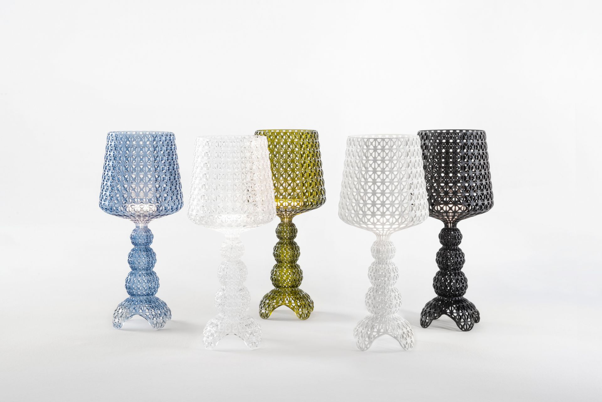 Mini Kabuki lampe de table blanc Kartell