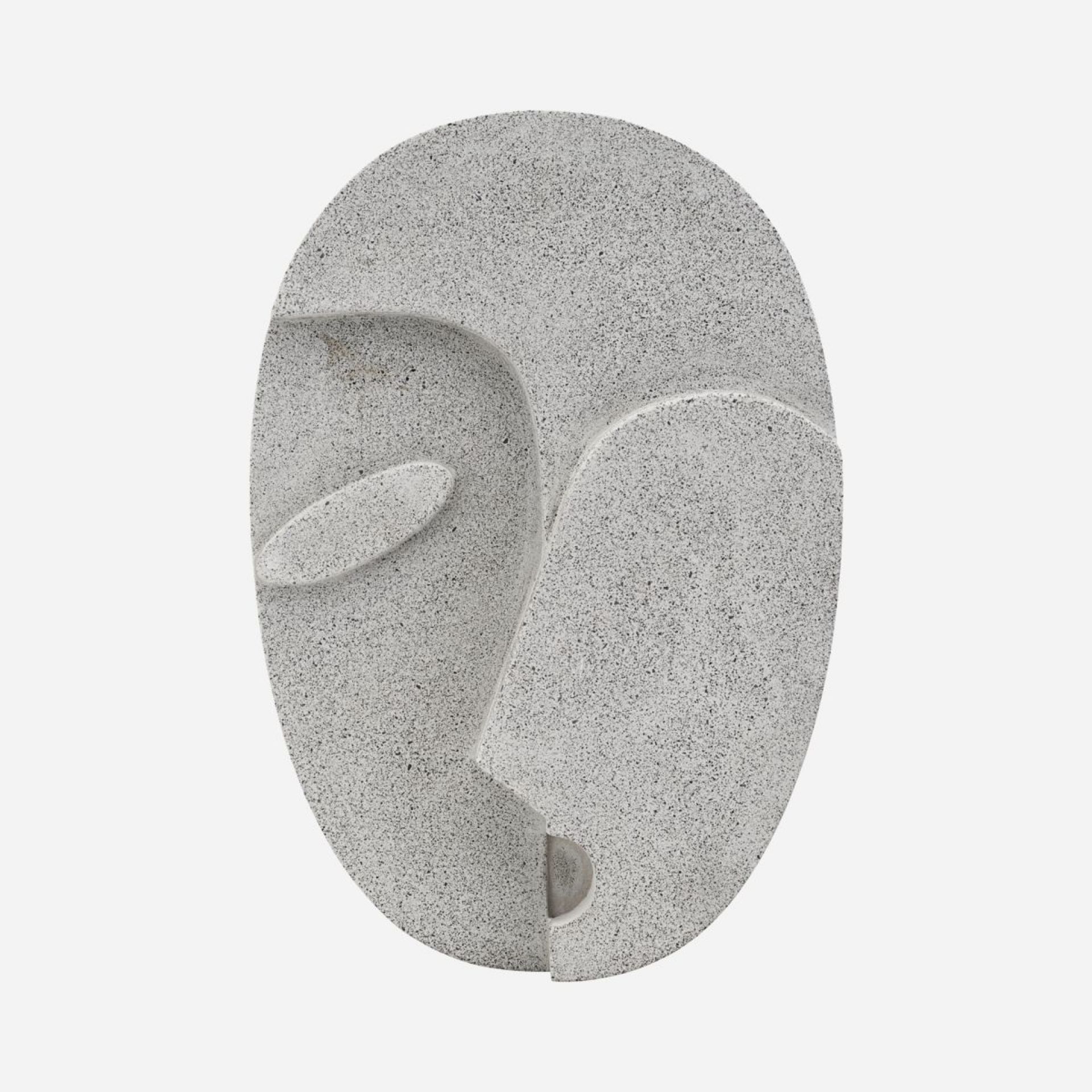Wall Art Face Objet mur Visage Gris house doctor OFFRE SPECIALE