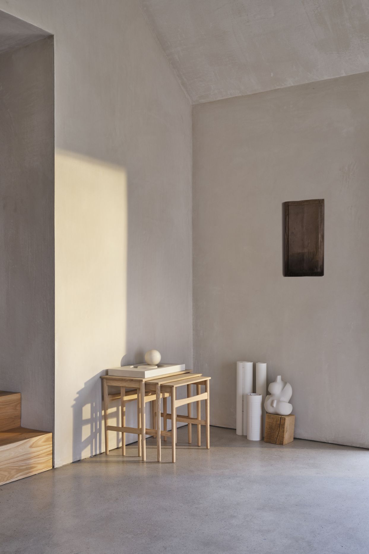 CH004 Nesting Tables tables d'appoint set de 3 Carl Hansen & Søn 