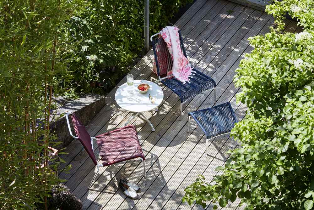 Altorfer Lounge tabouret Outdoor Embru 