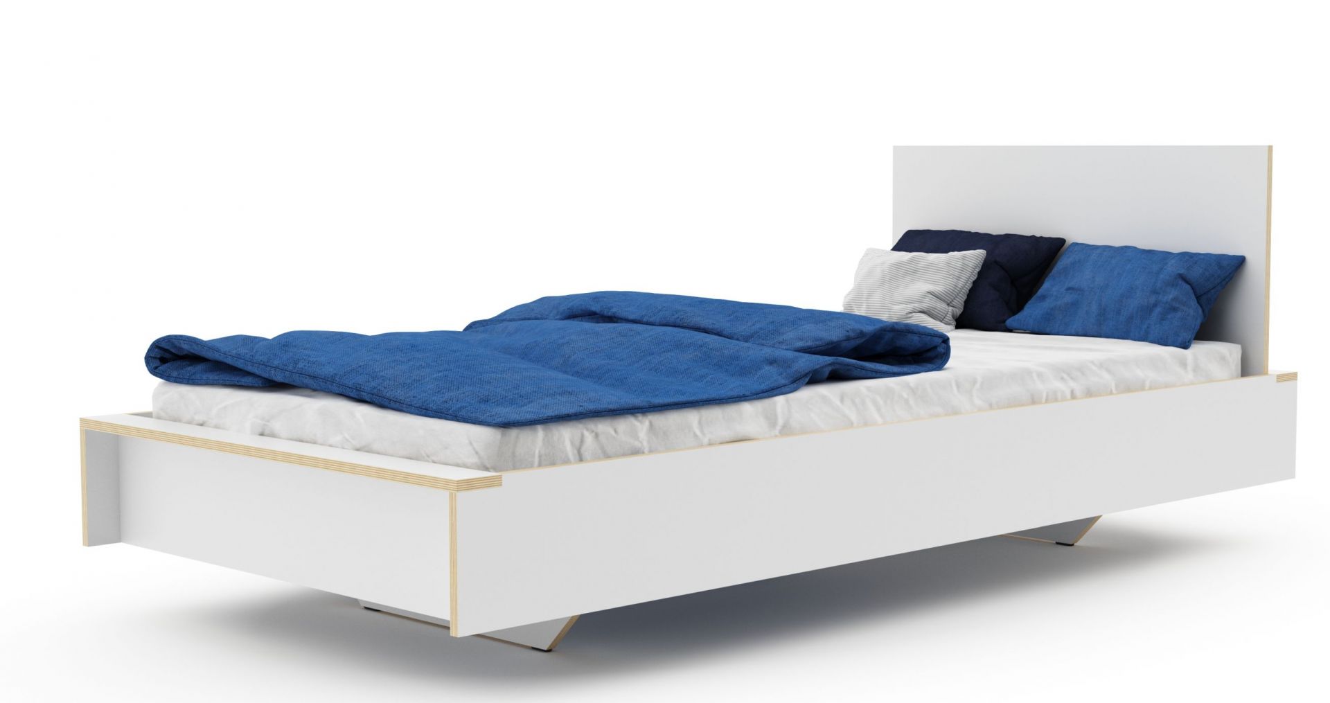 Tête de lit pour le Lit Flai blanc Müller Möbelwerkstätten