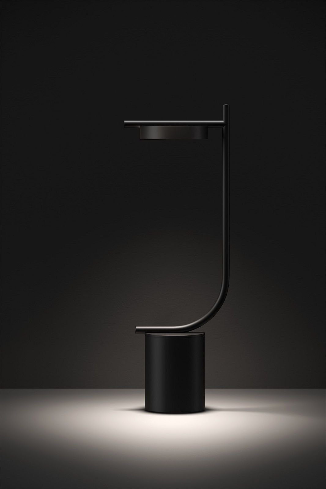 Igram Portable Table Lamp Shape J Lampe à batterie / lampe de table Grupa 