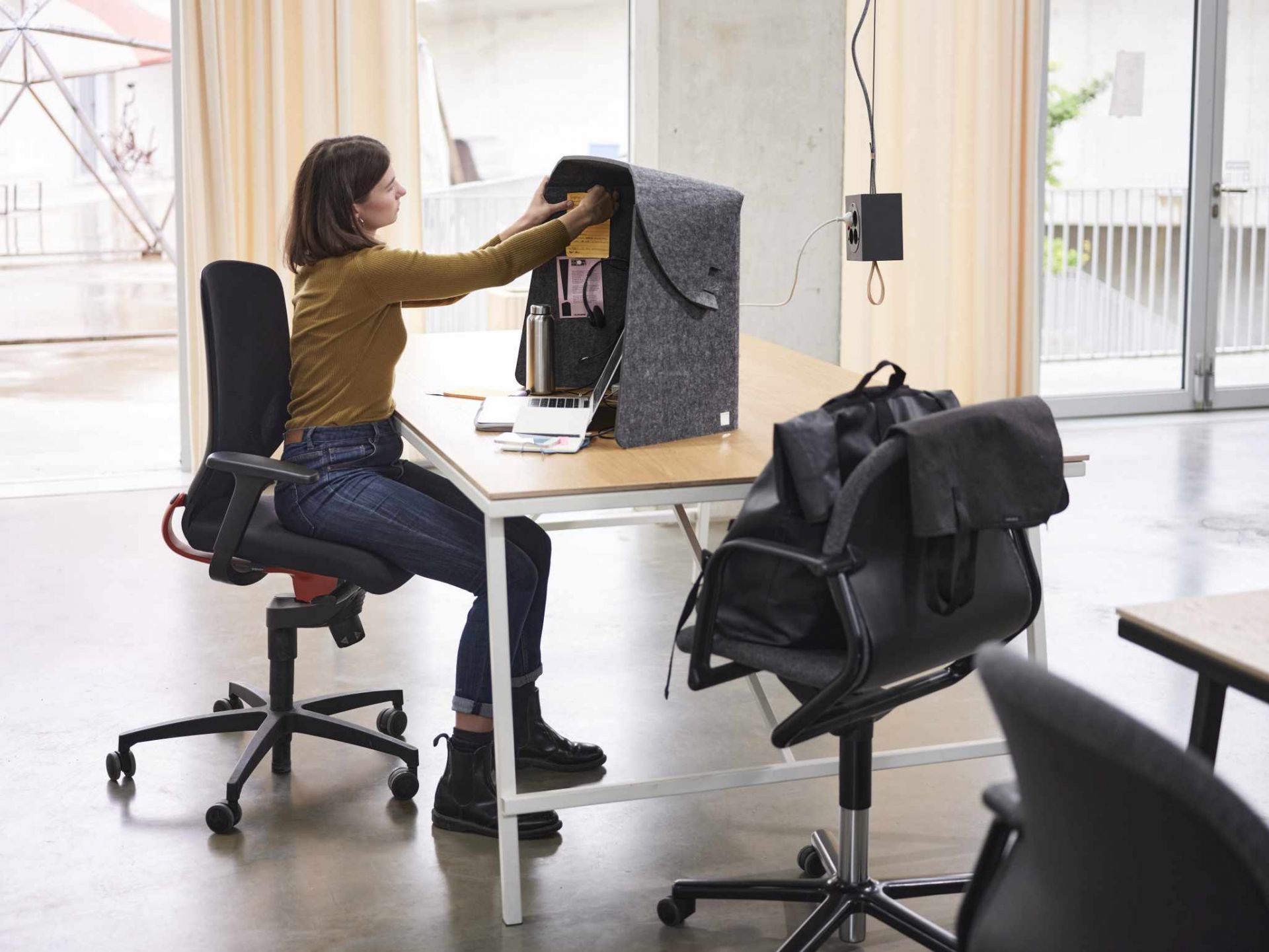 Espace de travail Fold-Up Wilkhahn