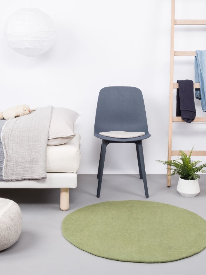 Mono Rond Tapis en feutre Ø 160 cm myfelt