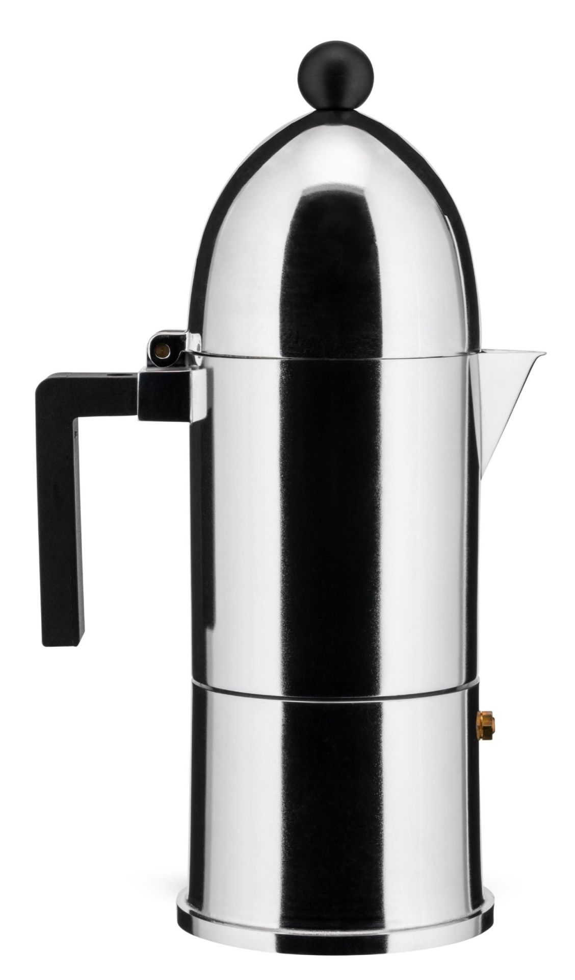 La Cupola 9095/6BFM Cafetière espresso noire Alessi