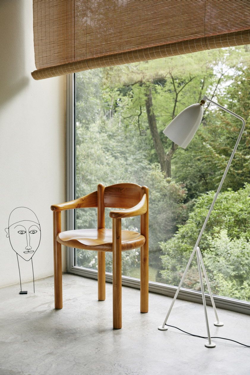 Gräshoppa / Grashoppa lampadaire Gubi