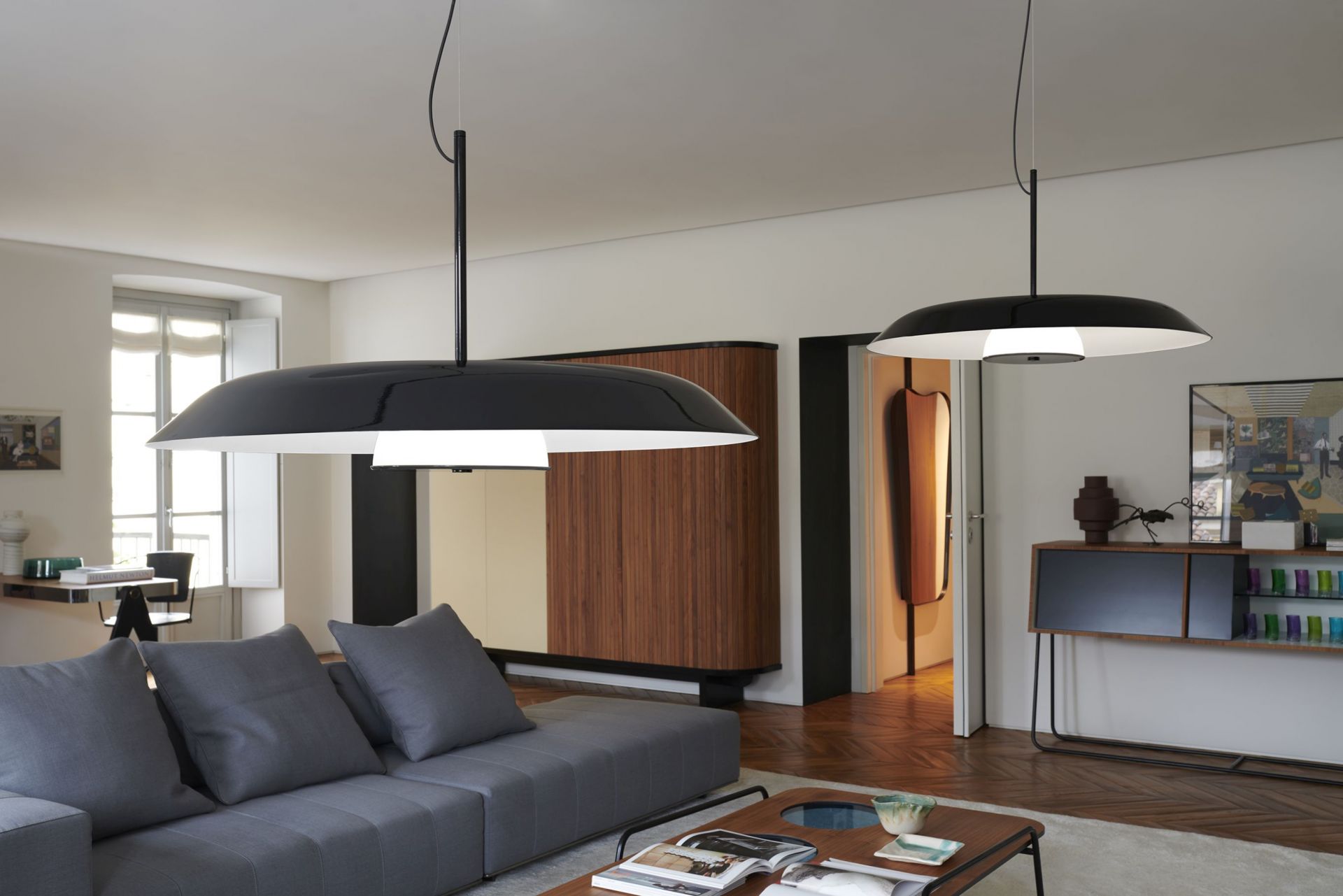 Iride 879 Lampe suspendue Ø85cm Oluce