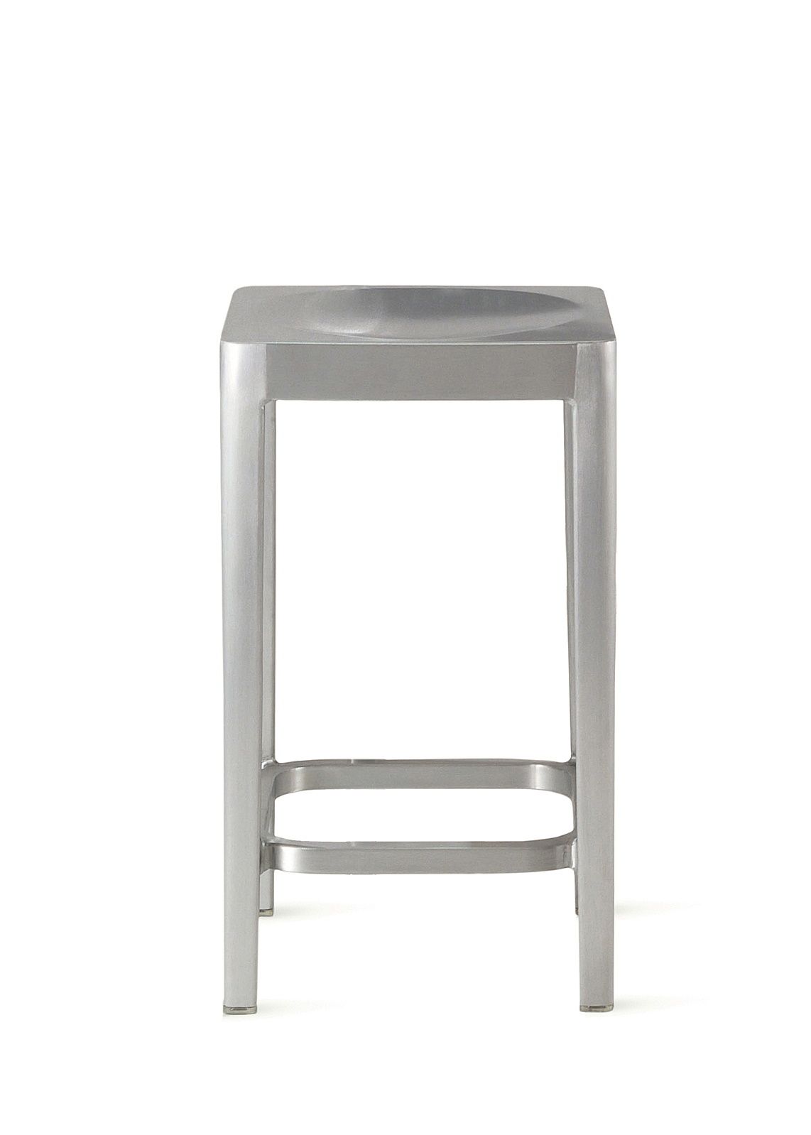Emeco Counter Stool Tabouret Aluminium brossé Emeco