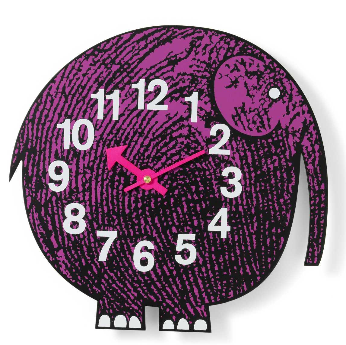 Elihu the Elephant Zoo Timers Horloge Murale Vitra