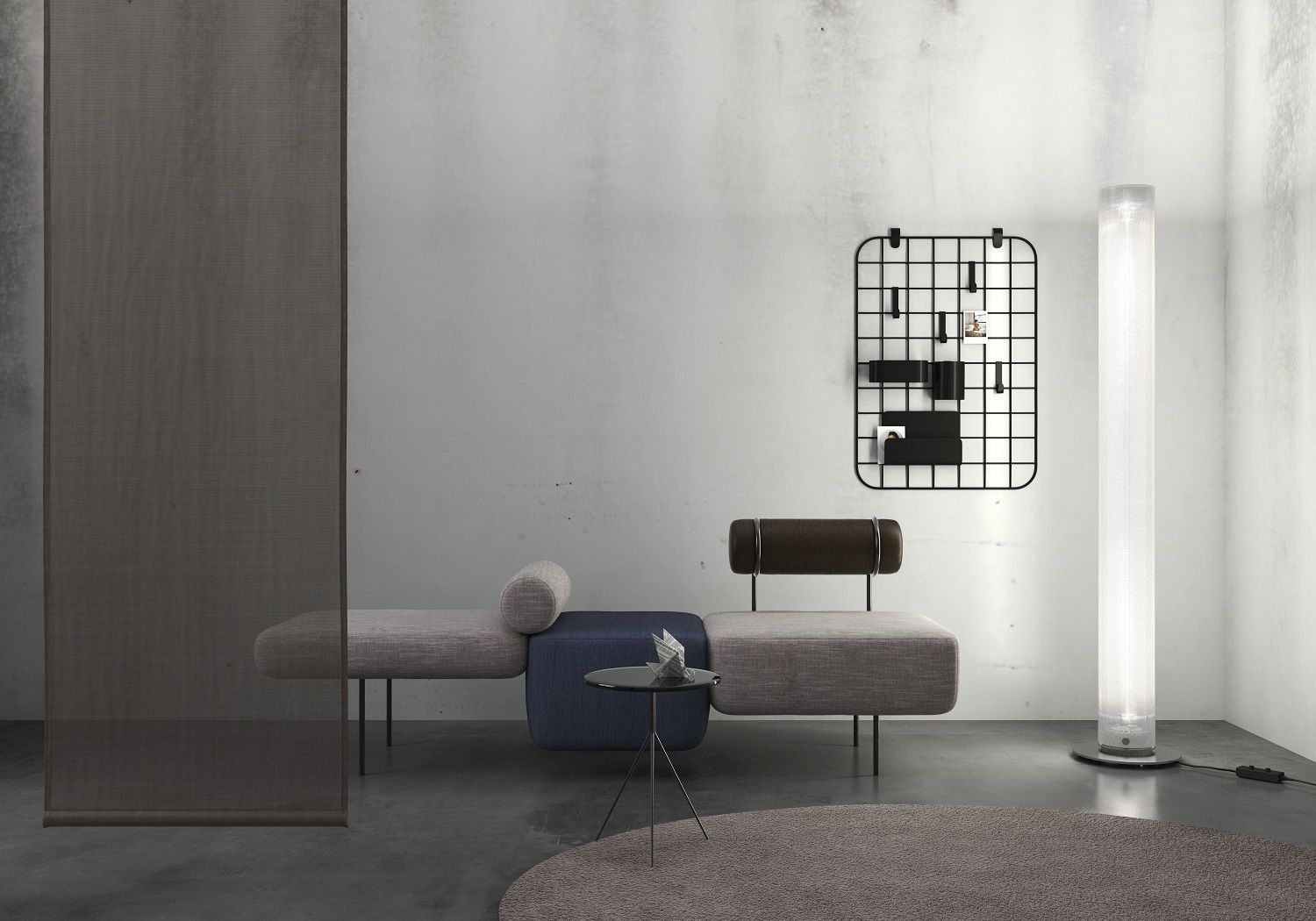 Twilight 360 Lampadaire Belux aluminium