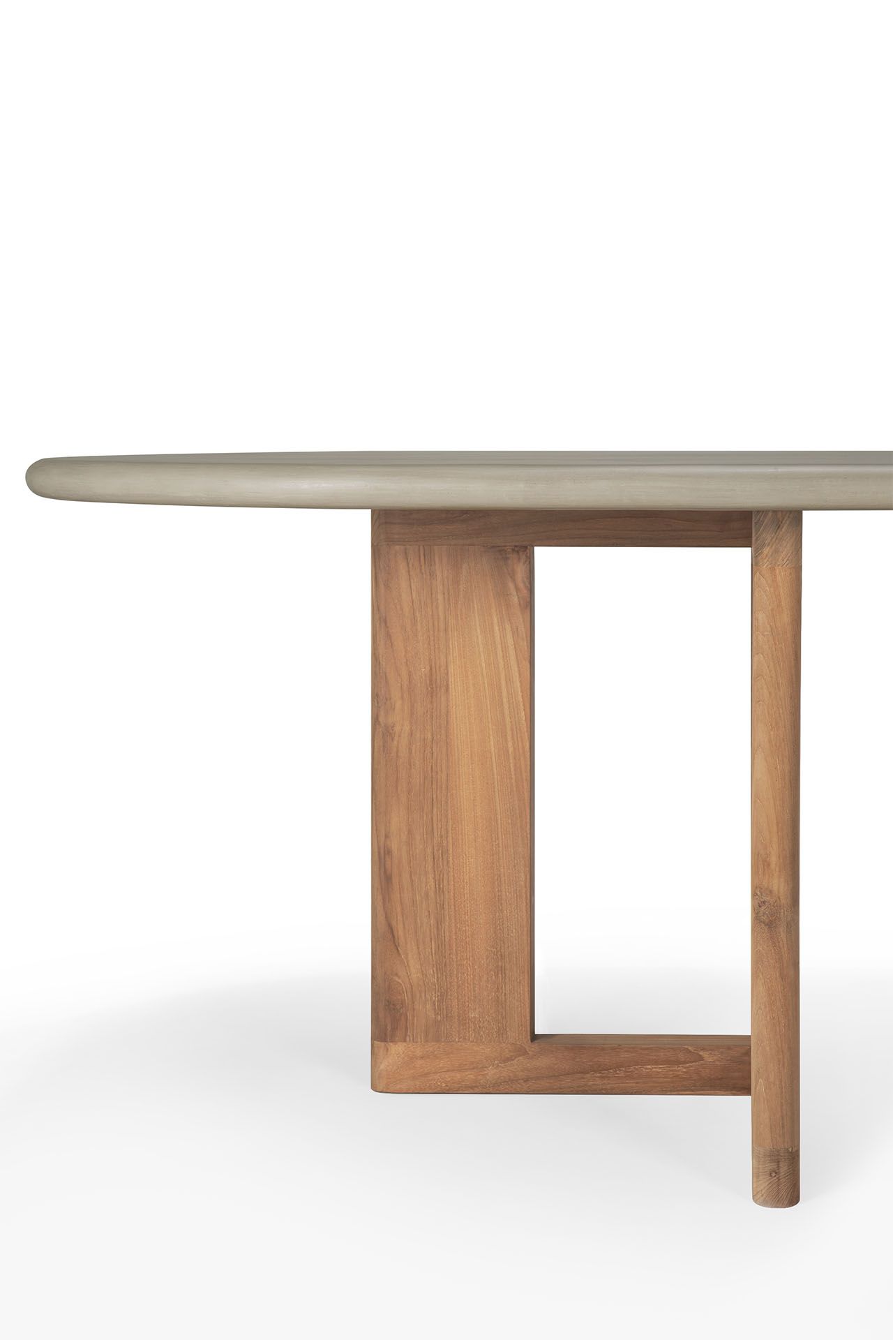 Trestle Table à manger d'extérieur Ethnicraft