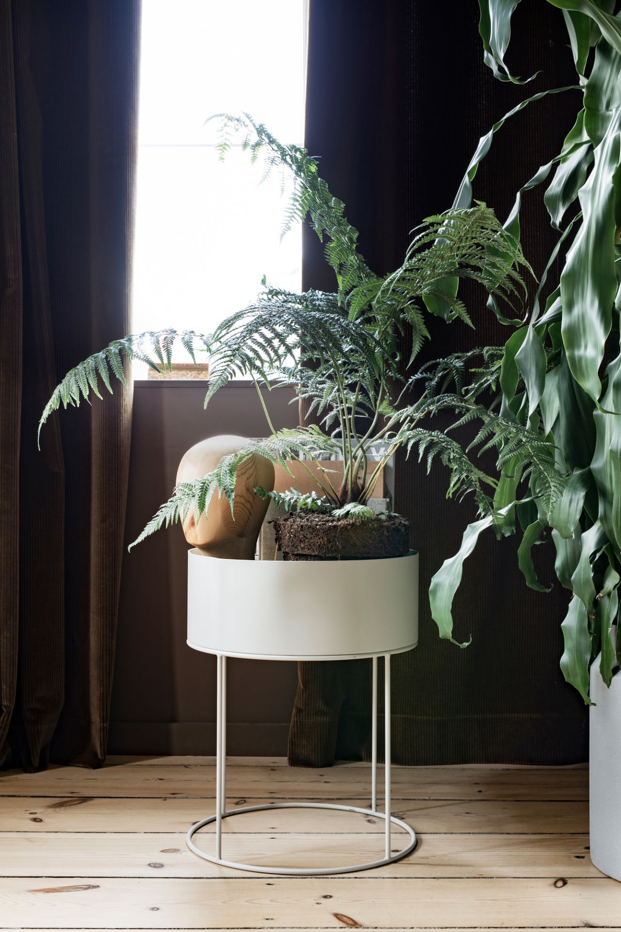 Plant Box ronde Ferm Living OFFRE SPECIALE