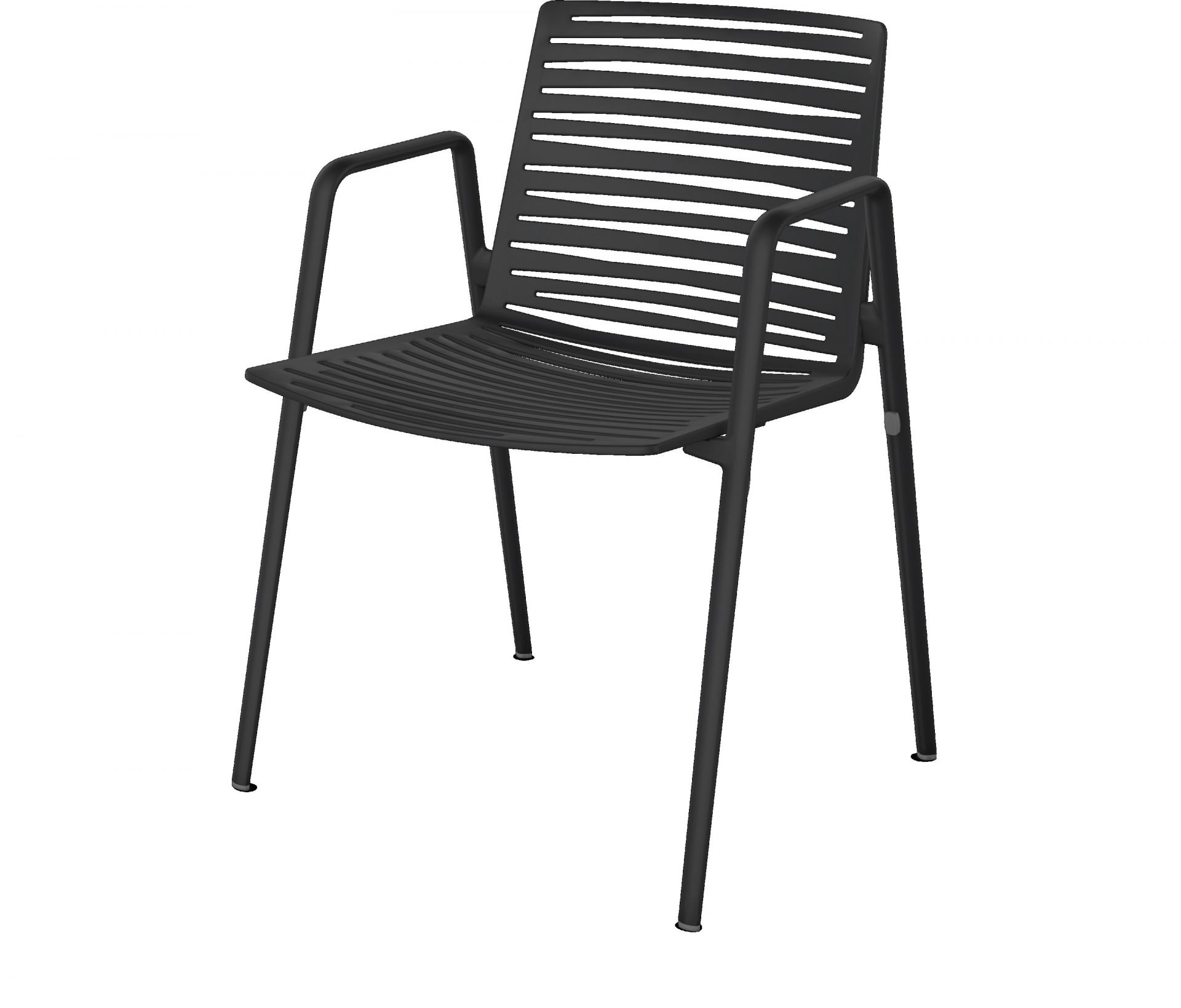 Zebra chaise avec accoudoirs Fast