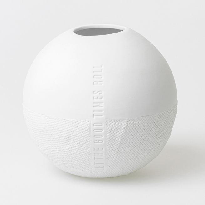 Formsprache Vase Let the Good Times Roll Räder