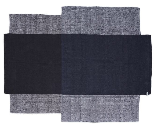  Nobsa Rug Medium Tapis ames Bleu marine / Vert clair / Crème