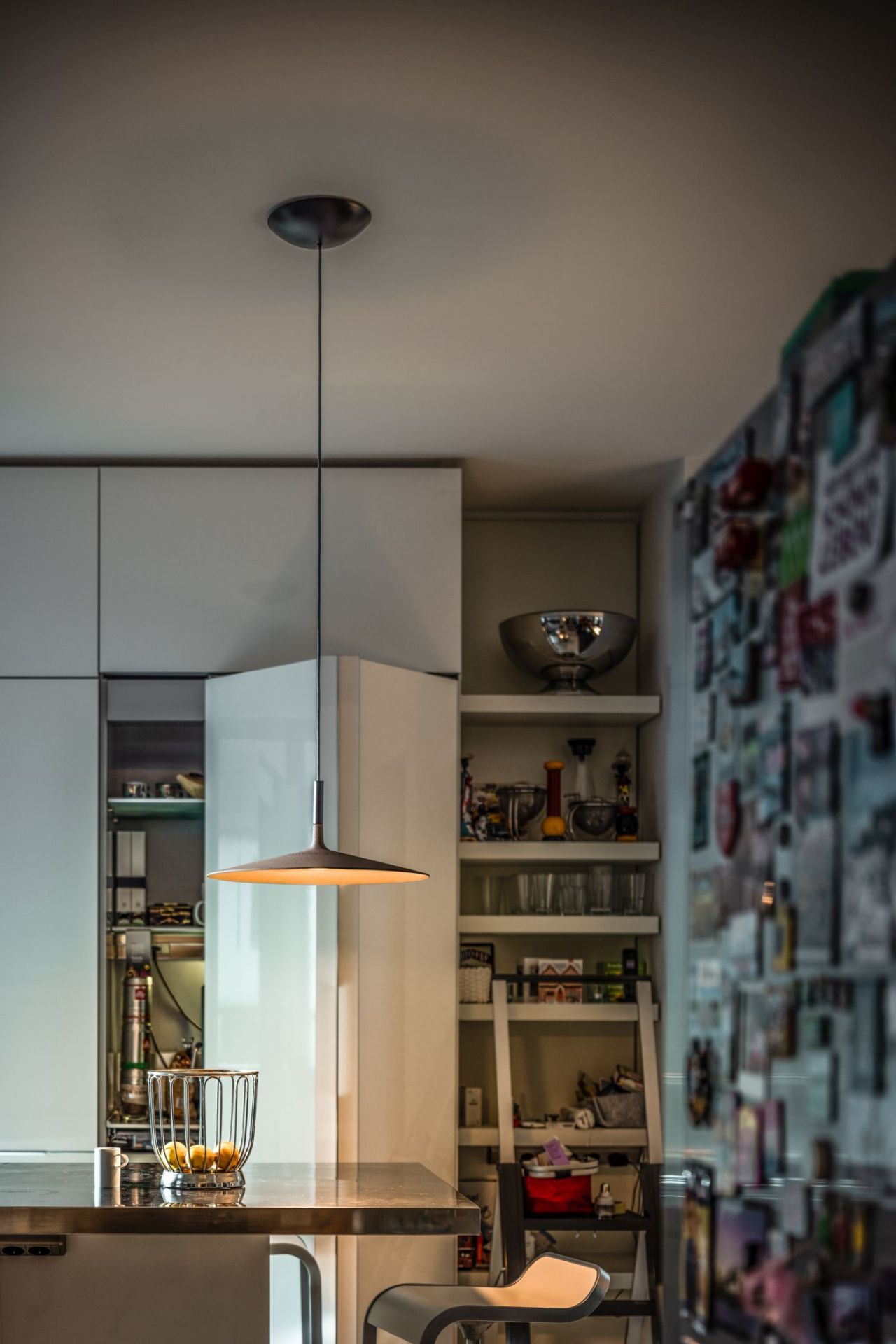 Aplomb Large LED Lampe de suspendue Foscarini Blanc