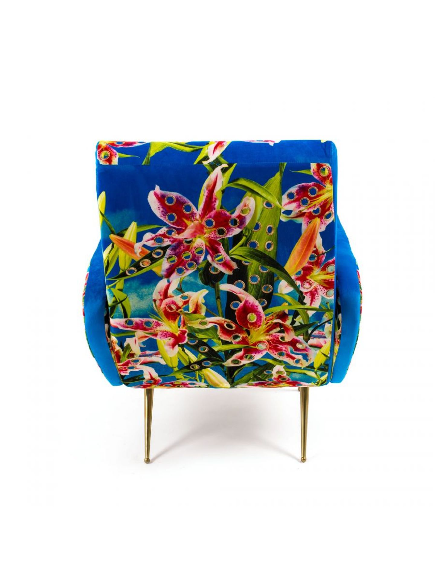 Toiletpaper fauteuil Flowers with holes Seletti Toiletpaper fauteuil Flowers with holes Seletti