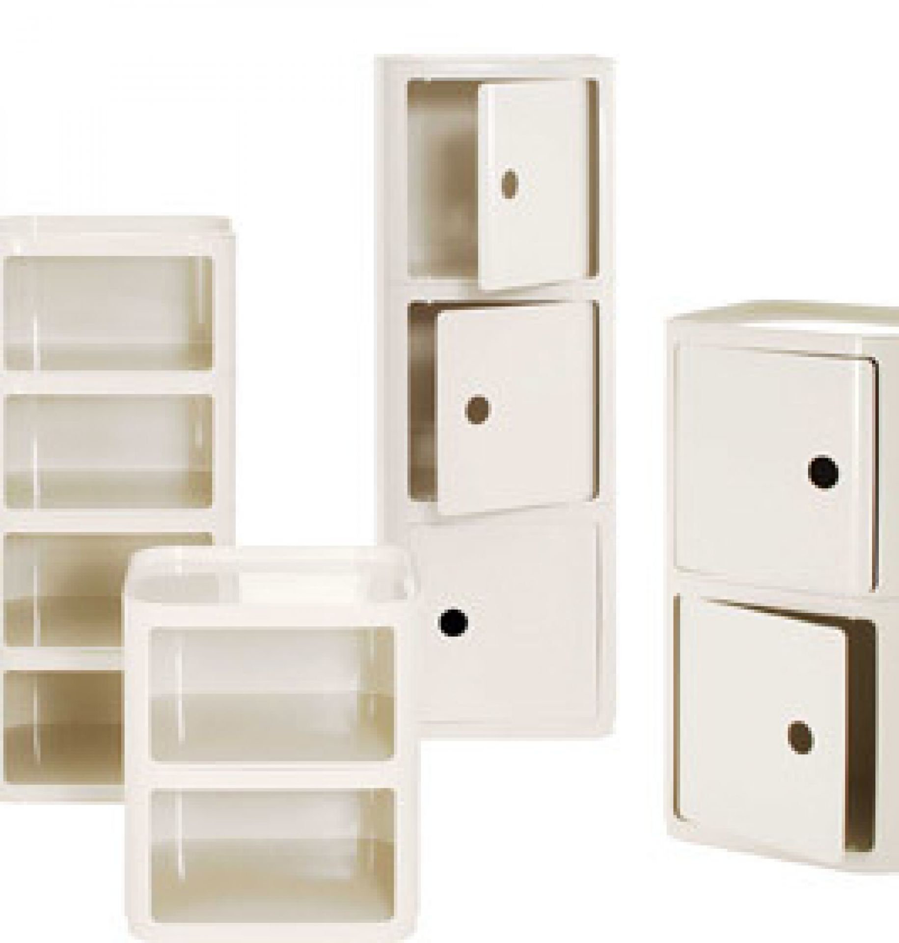 Componibili 4972 - plateau carré / couvercle Kartell OFFRE SPECIALE