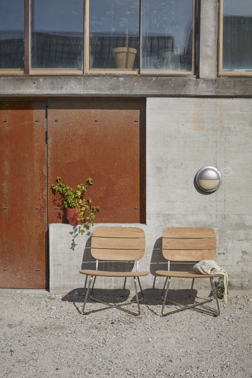 Lilium Armchair Chaise à accoudoirs Outdoor Skagerak by Fritz Hansen