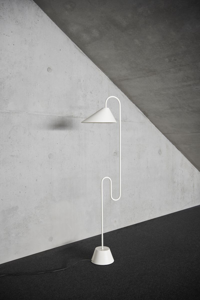 Roattino lampadaire blanc ClassiCon - QUICK SHIP