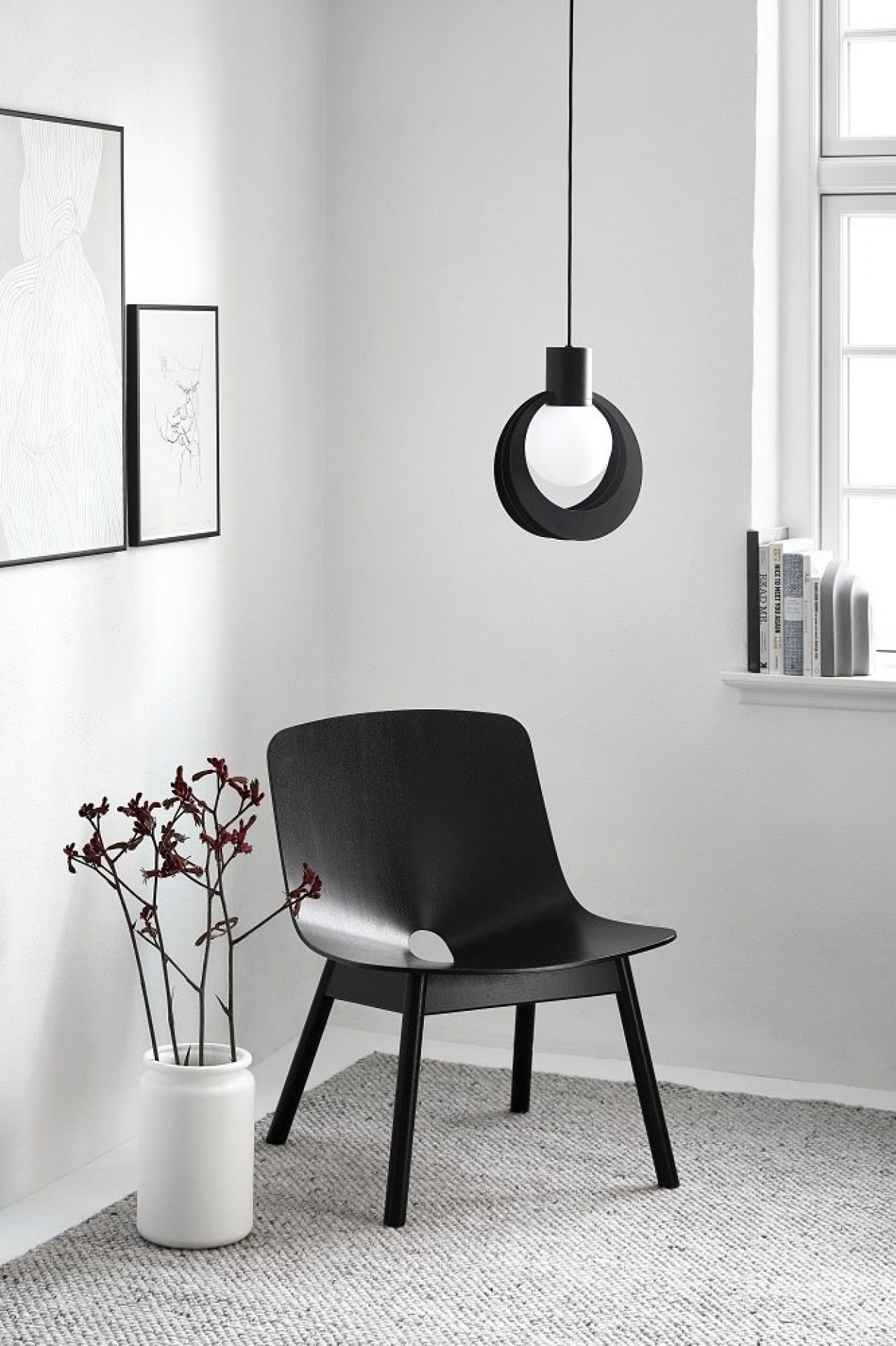 Lunar Pendant Lampe suspension Woud