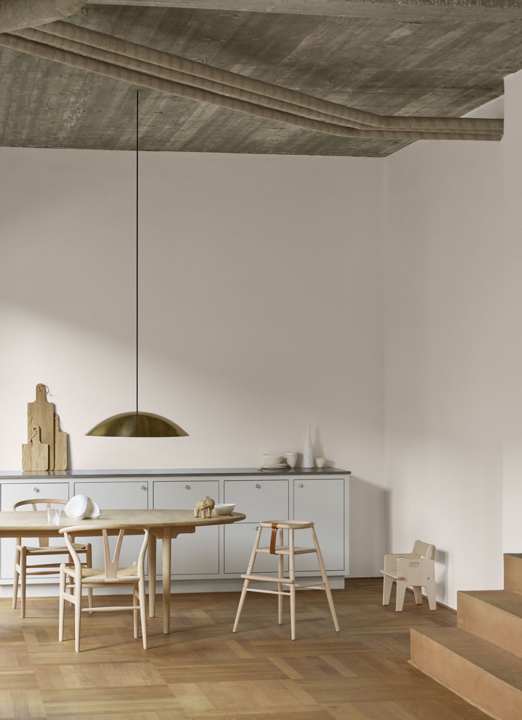BT1041 Calot Suspension SANS DIFFUSEUR / BLANC Carl Hansen & Søn OFFRE SPECIALE