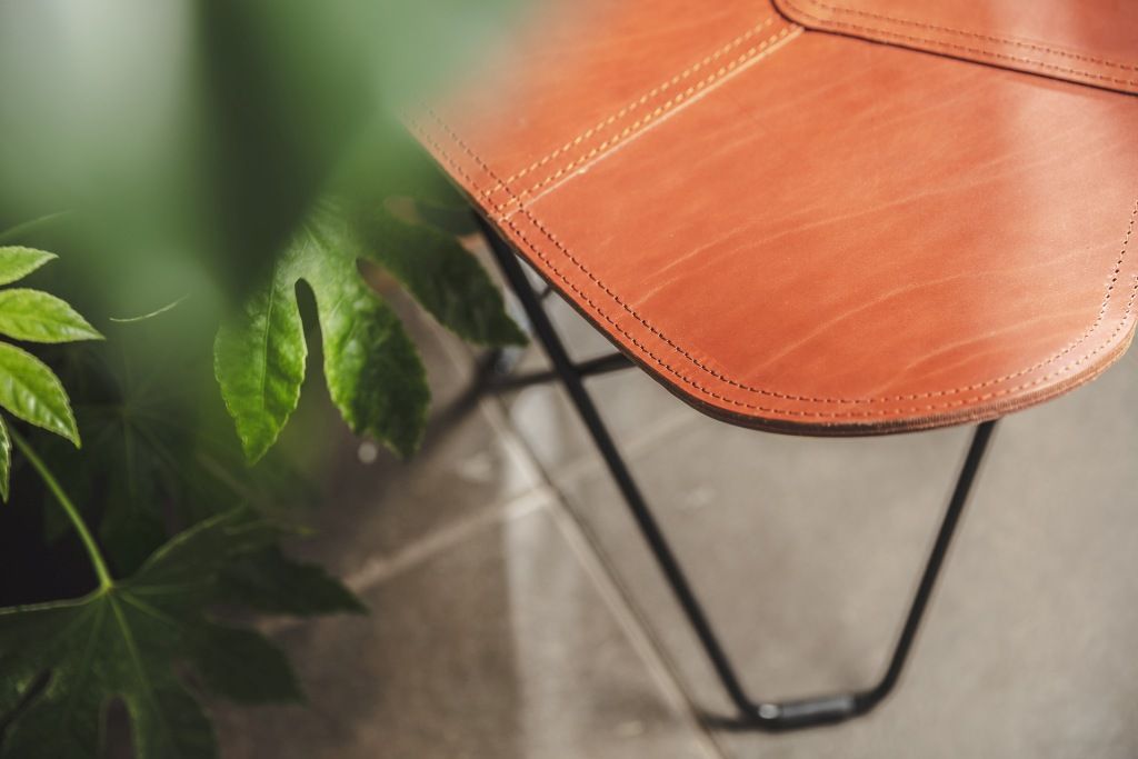 Pampa Flying Goose Tabouret Cuero 