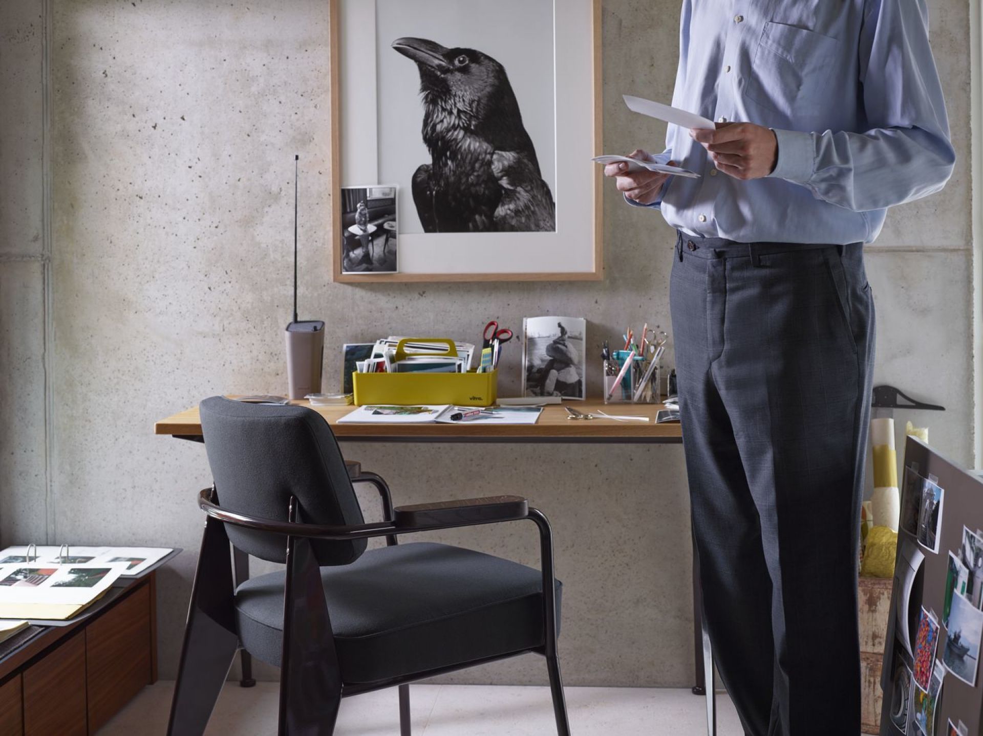 Fauteuil Direction Armchair Vitra