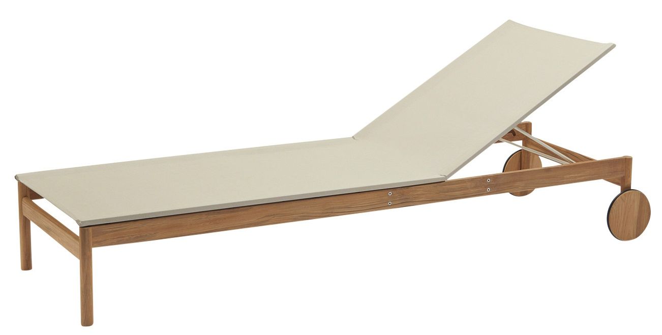 Pelagus Sunbed Bain de soleil d'extérieur Skagerak by Fritz Hansen