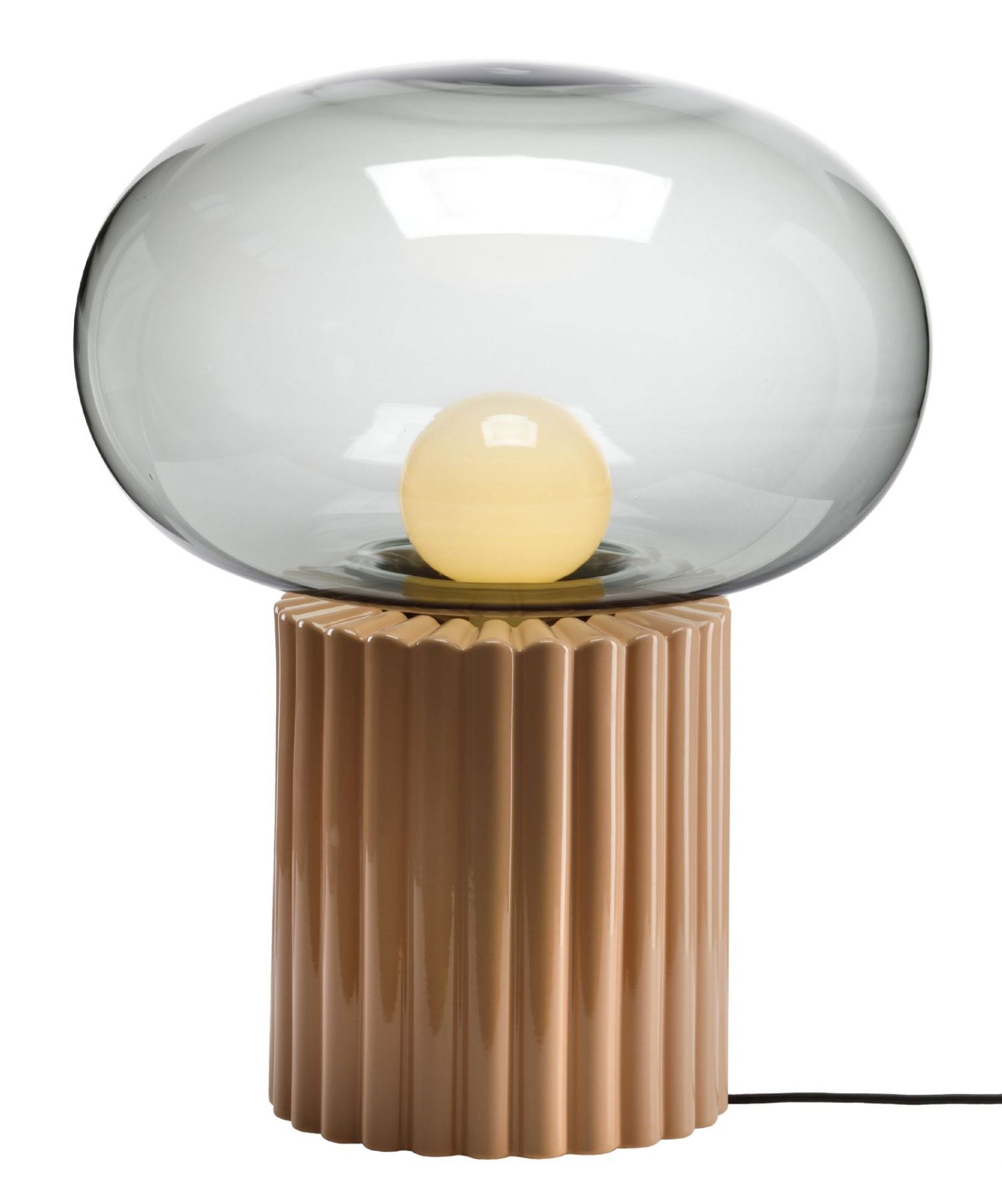 Favius lampadaire à champignons beige chaud